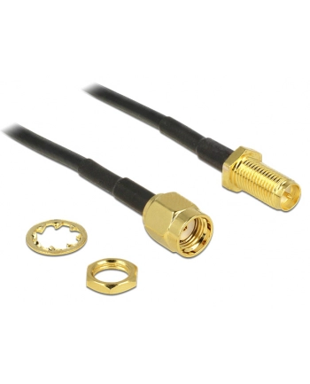 Delock Adapter RP-SMA RP-SMA 200mm (88876) nr 1