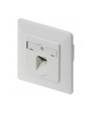 Metz Connect Gniazdo Sieciowe Rodzaj Montażu: Podtynkowy, Wkład Z Płytką Centralną I Ramką, 1307371002-I 1307371002-I, Cat 6, 1 Port, Czysty Biały - nr 1