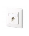 Metz Connect Gniazdo Sieciowe Rodzaj Montażu: Podtynkowy, Wkład Z Płytką Centralną I Ramką, 1307371002-I 1307371002-I, Cat 6, 1 Port, Czysty Biały - nr 3