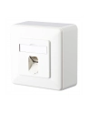 Metz Connect Gniazdo Sieciowe Rodzaj Montażu: Podtynkowy, Wkład Z Płytką Centralną I Ramką, 130C371002-I 130C371002-I, Cat 6A, 1 Port, Czysty Biały - nr 2