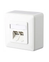 Metz Connect Gniazdo Sieciowe Rodzaj Montażu: Podtynkowy, Wkład Z Płytką Centralną I Ramką, 130C381002-I 130C381002-I, Cat 6A, 2 Porty, Czysty Biały - nr 2