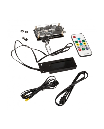 Lamptron TC20 PCI RGB wentylator i kontroler LED (LULS313)