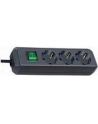 Brennenstuhl Eco-Line Listwa Zasilająca Z Wyłącznikiem - 3X Gniazdo - 3M Kabel - Czarna - nr 18