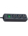 Brennenstuhl Eco-Line Listwa Zasilająca Z Wyłącznikiem - 3X Gniazdo - 3M Kabel - Czarna - nr 2