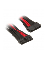Silverstone Przedłużacz Do Zasilacza Atx 24-Pin 300mm Czarno Czerwony Sst-Pp07-Mbbr - nr 1