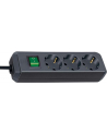 Brennenstuhl Eco-Line Listwa Zasilająca Z Wyłącznikiem - 3X Gniazda - 5M Kabel - Czarna - nr 11