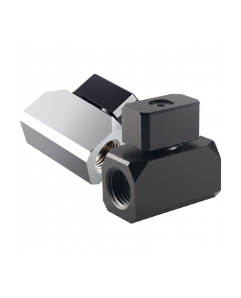 Phanteks Zawór Kulowy G1 / 4 Cala - Mosiądz Srebrny (WAPH044)