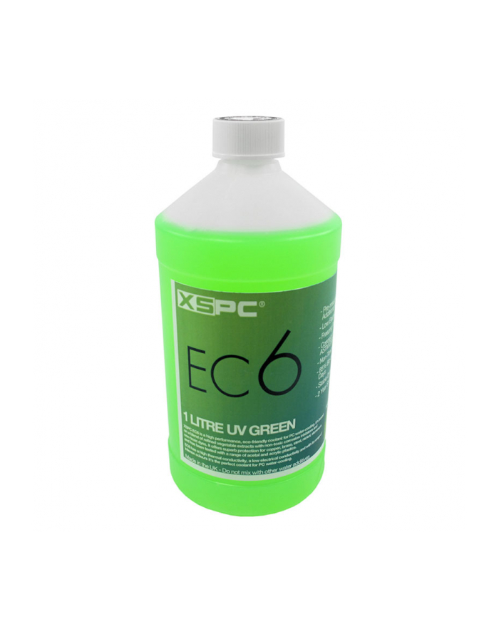 XSPC Płyn EC6 Coolant 1L UV zielony (5060175582782) główny