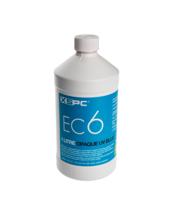XSPC płyn chłodzący EC6 Coolant 1L niebieski UV (5060175589057)