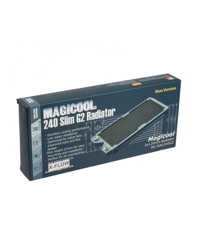 MagiCool Xflow Copper Radiator II (MC-RAD240G2X) główny