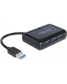 Delock 3-Port USB3.0 Czarny (62440) - nr 3