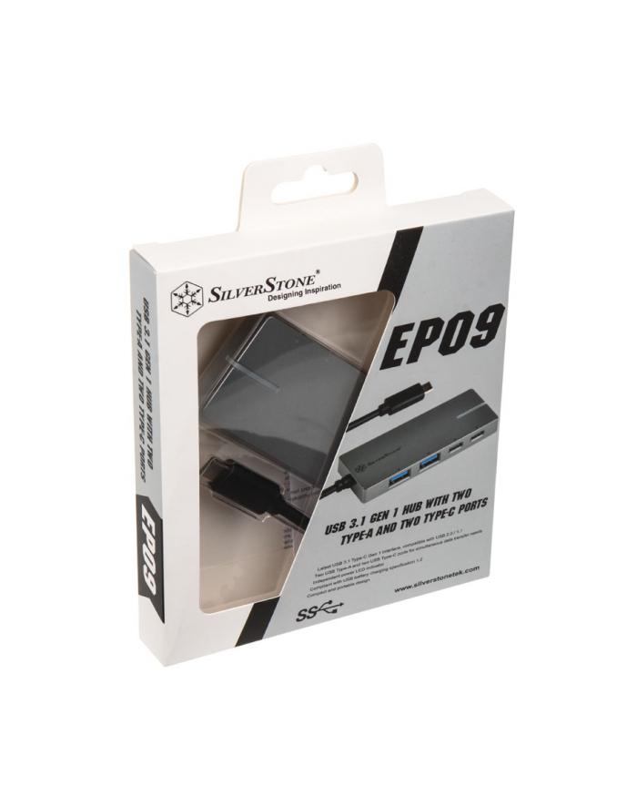 SilverStone HUB USB (SSTEP09C) główny