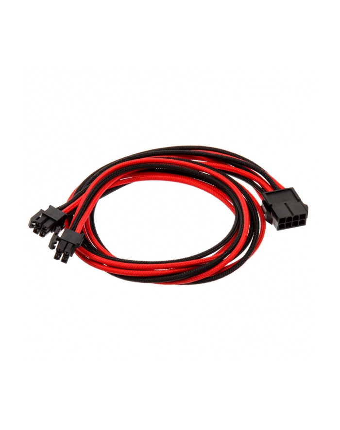 Phanteks Kabel przedłużający 8-Pin EPS12V 50cm czarno czerwony (PHCB8P_BR) główny