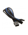 Silverstone Adapter Pci 8-Pin Na Pcie 6+2-Pin 250Mm Czarno Niebieski (SST-PP07-PCIBA) - nr 2