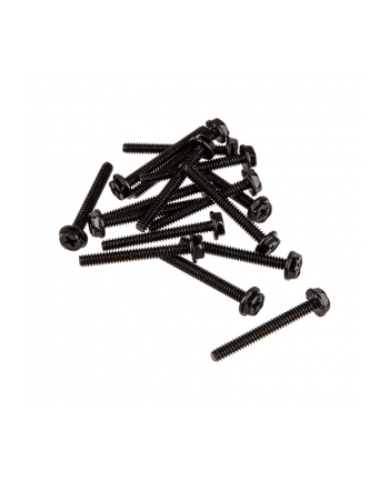 XSPC Śruby Typ 6-32, 30mm, 16 sztuk, czarne (5060175587787) nr 1