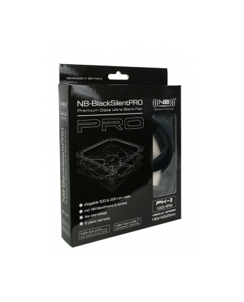 Noiseblocker NB BlackSilentPro PK-2 140x140x25 (ITR-PK-2) nr 2