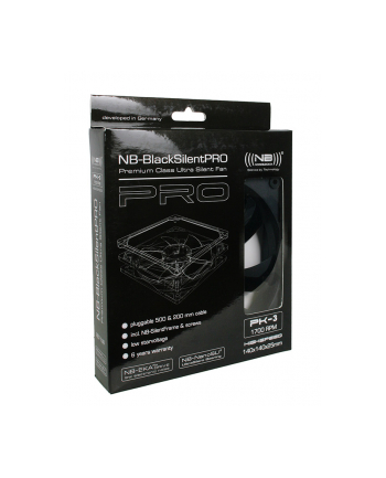 Noiseblocker NB BlackSilentPro PK-3 140x140x25 (ITR-PK-3) nr 2