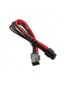 Silverstone Przedłużacz 6-Pin Pcie 250mm Czarno Czerwony Sst-Pp07-Ide6Br - nr 2