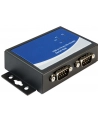 Delock Adapter USB USB A - 2x D-Sub9 (87586) - nr 1