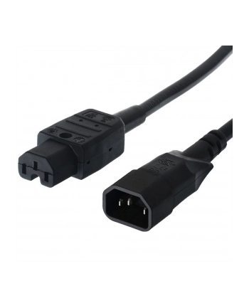 Kabel zasilający Bachmann 10A C14-C15  2m (19.07.1297)