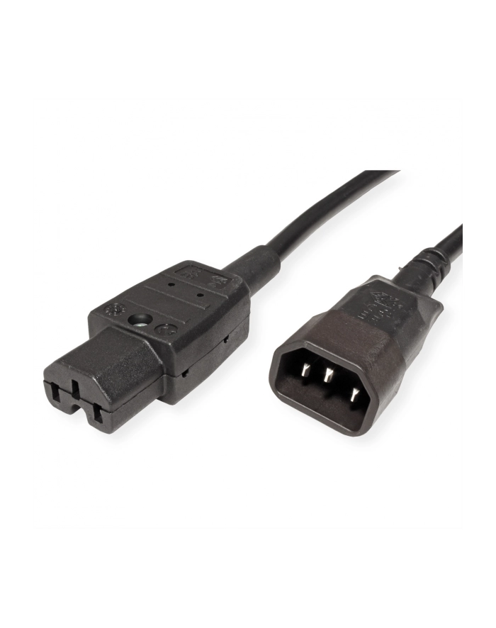 Kabel zasilający Bachmann 10A C14-C15  2m (19.07.1297) główny