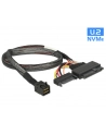 Delock Delock SFF-8643 / U.2 SFF-8639 + SATA 15Pin 0.5m (84819) - nr 15