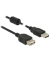 Delock Kabel USB Delock Przewód przedłużający USB A, 2m, czarny (84885) - nr 7