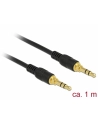 Kabel Delock MiniJack 3.5 mm - MiniJack 3.5 mm 1 Czarny (85547) - nr 2