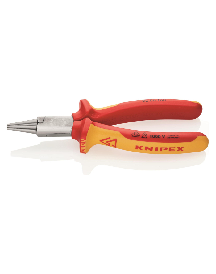 Knipex Szczypce okrągłe VDE 160mm 1000V 22 06 160 główny