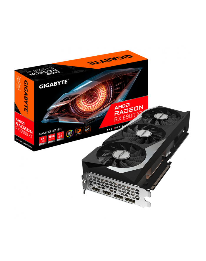 gigabyte Karta graficzna Radeon RX 6900XT GAMING OC 16G GDDR6 256BIT 2HDMI/2DP główny