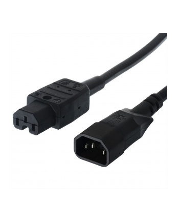 Kabel zasilający Bachmann 10A C14-C15  2m (19.07.1297)