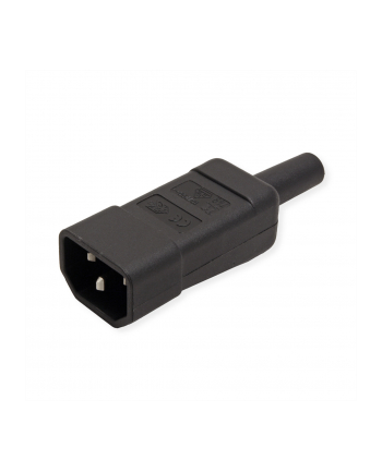 Bachmann Appliance plug c14 10a/250v black (915171)