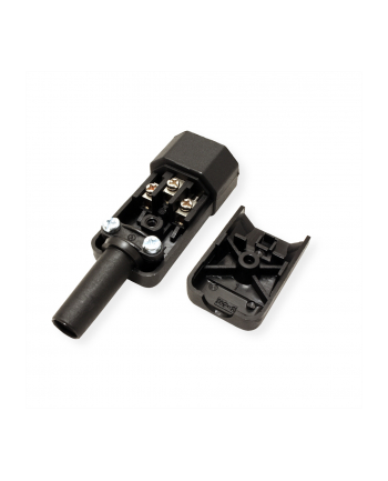 Bachmann Appliance plug c14 10a/250v black (915171)