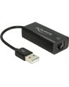 Delock USB - RJ-45 Czarny (62595) - nr 12