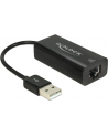 Delock USB - RJ-45 Czarny (62595) - nr 13