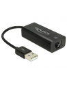 Delock USB - RJ-45 Czarny (62595) - nr 9