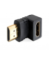 ADAPTER HDMI(M)-> HDMI(F) KĄTOWY 90'' LEWY (65071) - nr 1