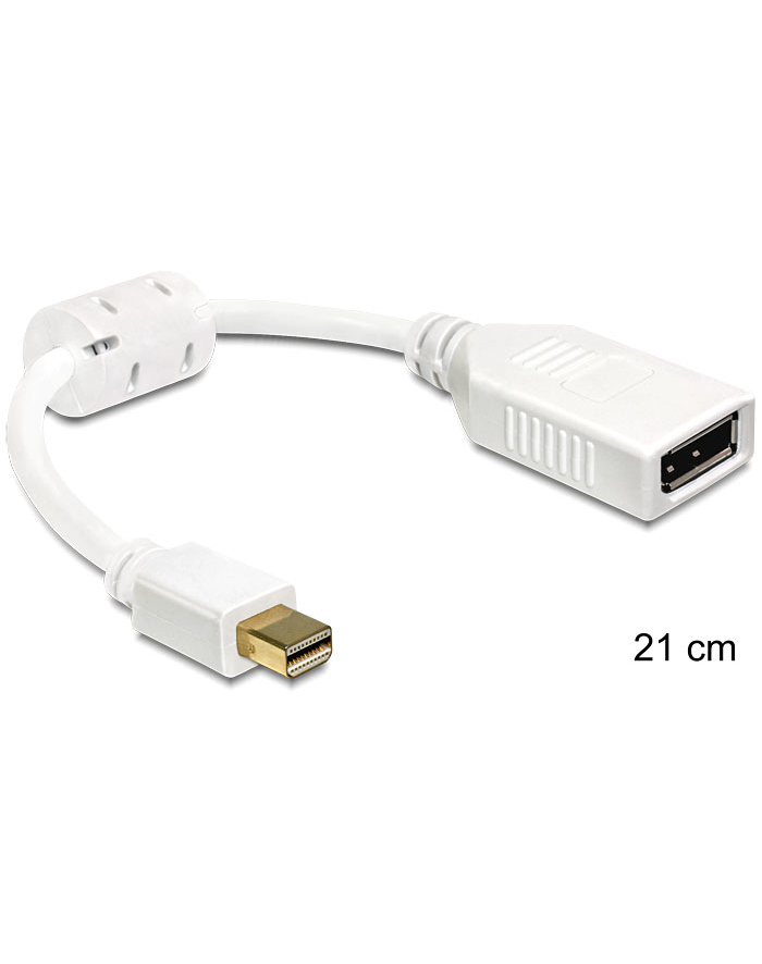 Przejściówka DisplayPort, [1x Złącze męskie mini-DisplayPort - 1x Złącze żeńskie (4043619654277) główny