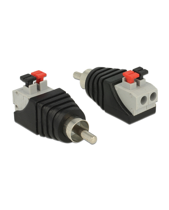 Delock Adapter Terminalblock 2Pin / RCA (65566)