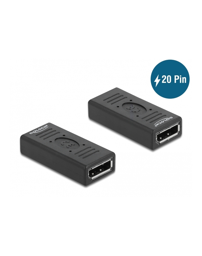 DELOCK ADAPTER DISPLAYPORT(F) 1.2->DISPLAYPORT(F) BECZ  (Z31330) główny