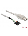 DeLOCK Cable USB 2.0-A male to pin header (83078) - nr 4