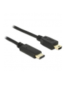 Delock USB C-miniUSB M/M 2m Czarny (83336) - nr 4