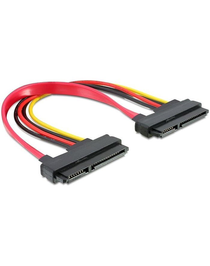 DeLOCK Cable SATA 22pin / 22pin FM, 0.2m (84406) główny