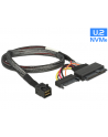 Delock Delock SFF-8643 / U.2 SFF-8639 + SATA 15Pin 0.5m (84819) - nr 4