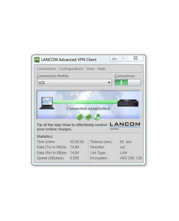 Lancom Systems Upgrade Advanced VPN Client 25 Licenses (LS61605)