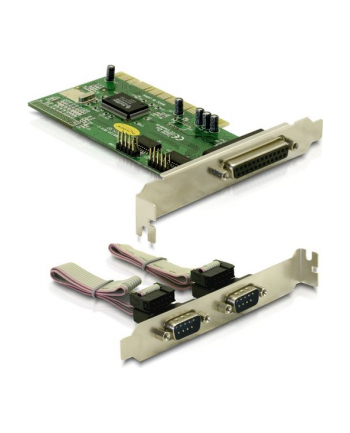 DeLOCK 1x Parallel & 2x Serial - PCI card (89004)