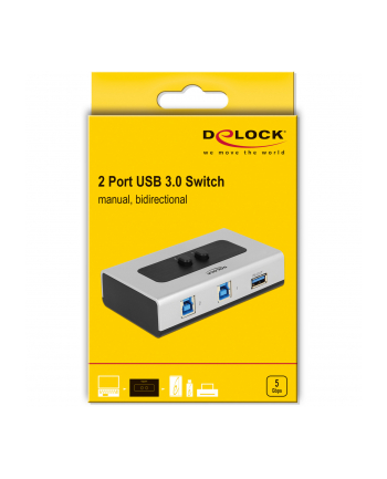 Delock Urządzenie PLC 2 portów USB 3.0 dwukierunkowy (87667) nr 1