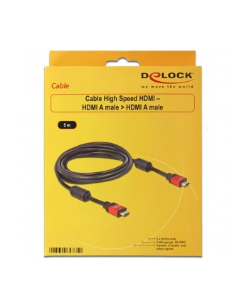 DeLOCK HDMI 1.3b Cable 5.0m male / male (84335)