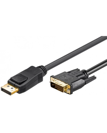 Goobay Kabel DispalyPort 1.1 DisplayPort wtyk, DVI-D (24+1) wtyk 1m (51960) nr 1