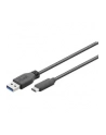 Goobay Kabel USB 3.0,USB 3.1 USB A wtyk, USB C wtyk 0,5m czarny (67999) - nr 15